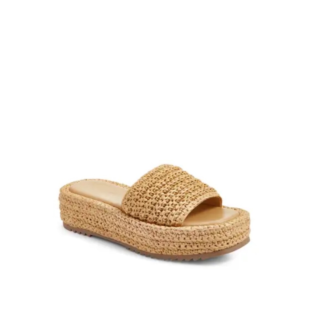Open Edit Gisella Platform Slide Sandal, Size 7